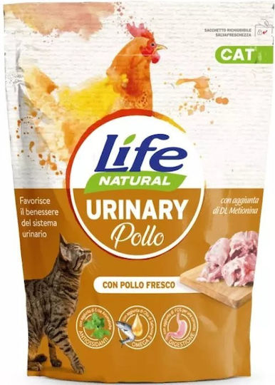 Dry Cat Food for Adult Cats with Sensitive Urinary Tract with Chicken / Poultry / Salmon 0.8kg