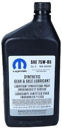 Λάδι Mopar 75w85 946ml Gl5 Ms-a0450 Mopar Jeep Jl New Wrangler Διαφορικό 68378949aa