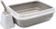 Zolux Zolux Grey Cat Litter Tray L59 x W40 x H28cm