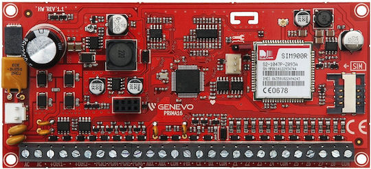 Zentrale Alarmanlage Genevo Prima16q Kommunikation Gsm 2g +gprs