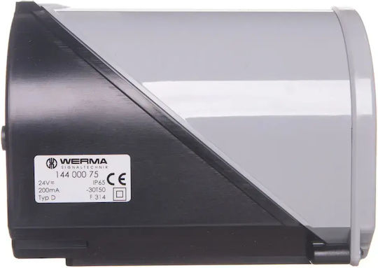 Werma Mehrton Sirene 144 24V AC/DC 114dB IP65 144.000.75