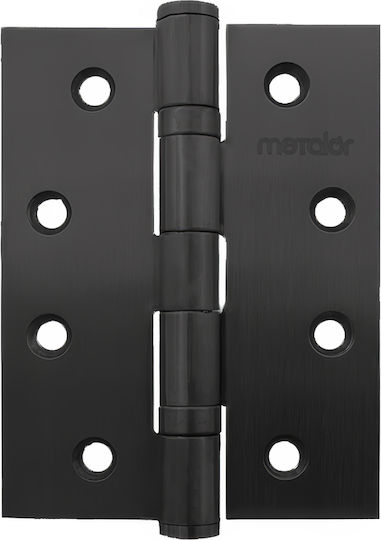 Metalor Scharnier Platte 2 Lager Rostfreier Stahl 100x76mm Schwarz