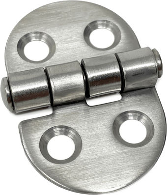 Панта Плоча Овална Неръждаема стомана 47x30mm Inox Мат Metalor 302-sm4730