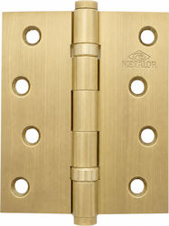 Metalor Scharnier Platte 2 Lager Messing 100x76...