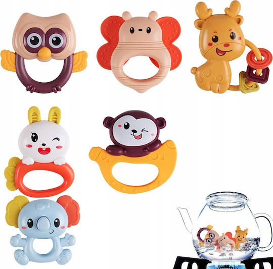 Babyono Babyono Beißring Zahnen Linderung mit Wasser BPA frei aus Kunststoff 6 Stück