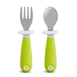 Munchkin Baby Spoon & Fork Set Raise Toddler Fo...