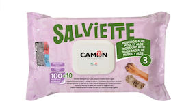Camon Șervețele de Curățare pentru Animale de Companie Aloh Vera Musk 100+10 Bucăți Camon Șervețele de Curățare pentru Animale de Companie Aloh Vera Musk 100+10 Bucăți