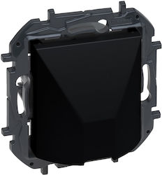Legrand Niloe Kabel Frontplatte für Ausgang in Schwarz Farbe 863529B Legrand Niloe Kabel Frontplatte für Ausgang in Schwarz Farbe 863529B