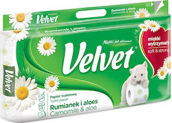 Velvet Χαρτί Υγείας 8 Ρολά 3 Φύλλων 8 Συσκευασίες Velvet Χαρτί Υγείας 8 Ρολά 3 Φύλλων 8 Συσκευασίες