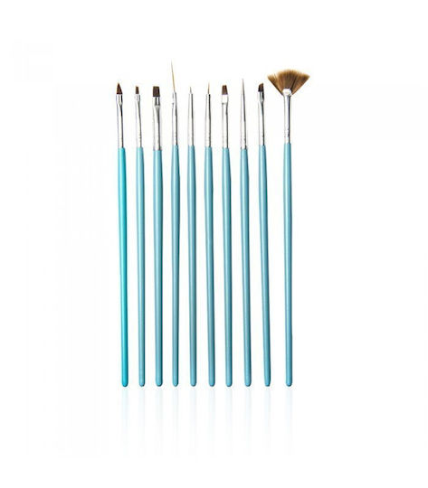 Neess Neess Make-up Pinsel & Schwämme Set mit Silikon Highlighter 10 Stück