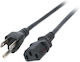 EFB IEC C13 - Cablu IEC C13 1.8m Negru EK462.1.8