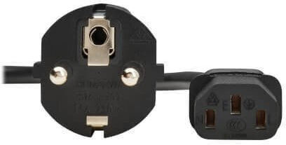 Eaton IEC C13 Schuko - IEC C13 Schuko Cable 2m Black P054-02M-EU