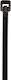 Ergom Plastic Cable Ties 80mmx2.4mm In Black Colour 100pcs E01TK-01020100201