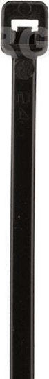 Ergom Plastic Cable Ties 80mmx2.4mm In Black Colour 100pcs E01TK-01020100201