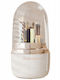 Strado Organizator Rotativ pentru Cosmetice Alb