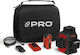 PRO Pro 3-01-06-L1-205 Саморегулиращ се Линеен Лазерен Нивелир с Червен Лъч с Работен Обхват 50m
