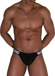 Macho Underwear Мъжки Секси Слип Черен