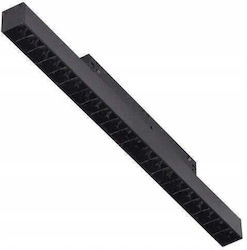 Azzardo Alfa Kira Track Magnetic Az4599 Reflector Track System 1x24w Led 3000k Black
