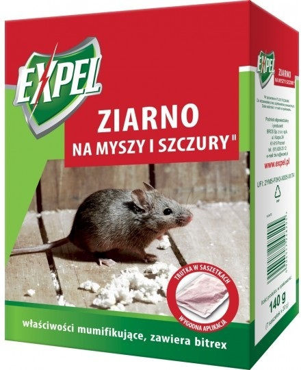Bros Repelent pentru rozătoare 140gr