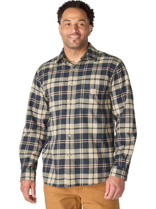 Carhartt Cămașă Flanelă Mânecă Lungă Linie Lată...