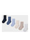 Mayoral Kids' Socks Socks Light Blue 6 Pairs