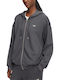 Women's Sweatshirt Cardigan Asphalt