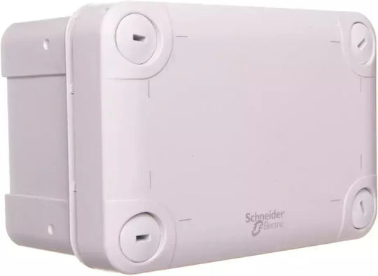 Schneider Electric Outdoor Placement Waterproof Electrical Junction Box IP66 in Grey Colour