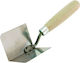 Mega Corner Spatula Internal Stainless Steel 60x80mm Wooden Handle 61760