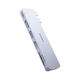 Baseus UltraJoy Series 6in1 Докинг станция с Двоен USB-C HDMI 4K Сив