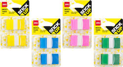 Deli Transparent Adhesive Bookmark 2x50 Sheets ...