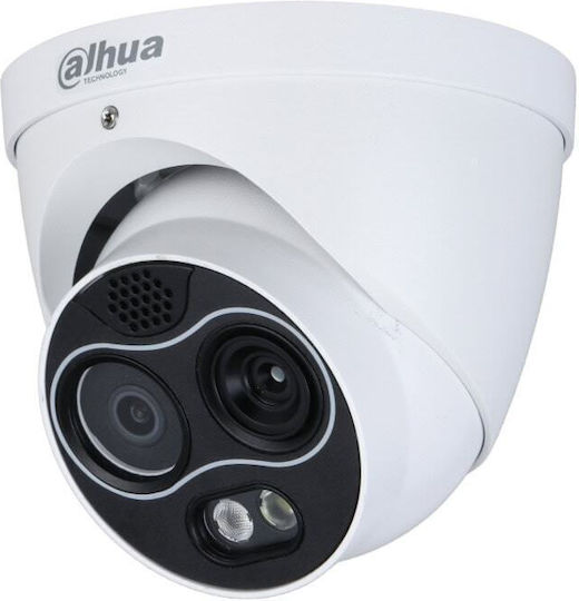 Dahua TPC-DF1241-TB2F2-DW-S8-V1 IP Термална Dual Камера за видеонаблюдение Full HD+ 4MP Водоустойчива с Двупосочна комуникация и Обектив 2mm