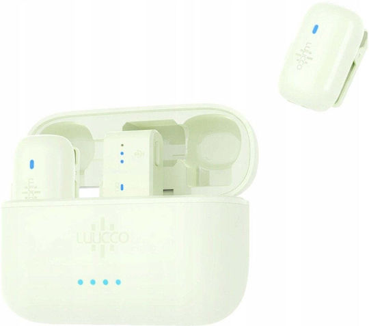 Luucco MiniPods K2 Set Drahtloses Mikrofon Pet Clip-On Für Kamera In Grünem Farbe