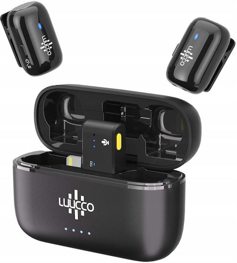 Luucco MiniPods K2 Set Drahtloses Mikrofon Pet Clip-On Für Kamera