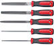 Pro-line Set Handfeilen Schlossmacher 20cm 5 Stücke Rutschfeste Griff Tpr 32265