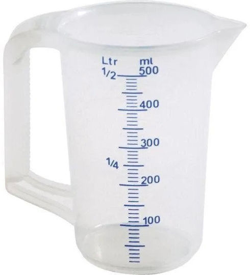 Paderno Πλαστικός Δοσομετρητής Κουζίνας 500ml Paderno Πλαστικός Δοσομετρητής Κουζίνας 500ml