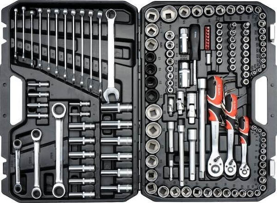 Yato Werkzeugkoffer mit 150 Werkzeugen