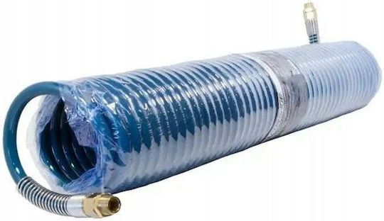 Forsage Spirale Pneumatischer Luftschlauch Pu 12x18mm 15m Schnellverbinder