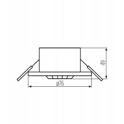 Kanlux Motion Sensor Range 8m