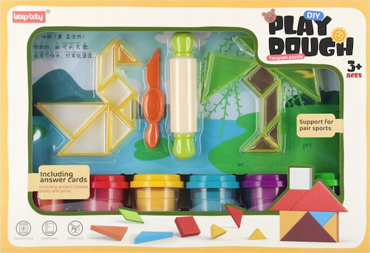 Mega Creative Mega Creative Modellierknete Spielset mit 6 Farben für 3+ Jahre