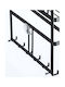 Wenko Kitchen Stand/Case Gala Inox Black