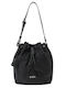 Damen Schultertasche Schwarz
