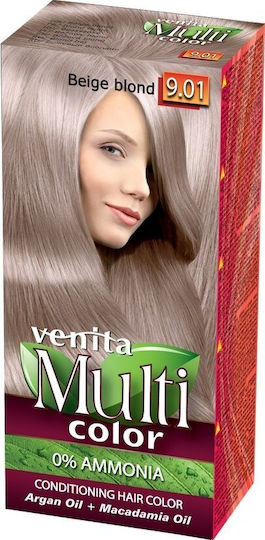Venita Многоцветна Боя за коса Без амоняк 9.01 Бежово русо 100 ml