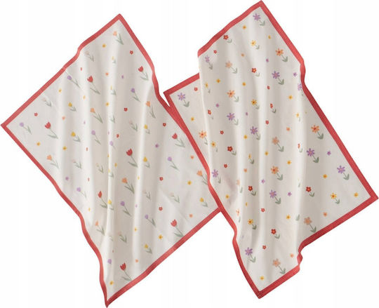 Boltze Küchentuch aus 100% Baumwolle in Weißes Farbe 70x50cm 2Stücke