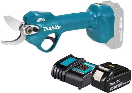 Makita Makita Gartenschere Batteriebetrieb Brushless 18V 1x3Ah Mit Maximalem Schnittdurchmesser 30mm
