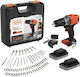 Black & Decker Mașină de găurit cu acumulator Fără perii 18V