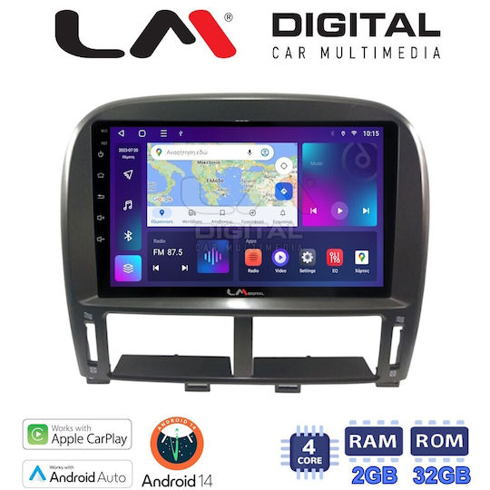 LM Digital Car Audio System for Lexus LS 2000 2006 Bluetooth USB Wi-Fi GPS Apple CarPlay Android Auto