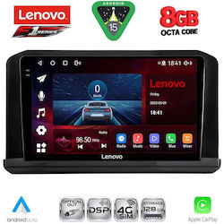 Lenovo Car Audio System for Mitsubishi Outlander 2022 Bluetooth USB WiFi GPS Apple CarPlay Android Auto with 9" Touch Screen