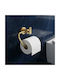 Rea Virro Metallic Gold Paper Holder