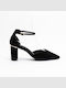 Pantofi cu toc cu Barete Negre
