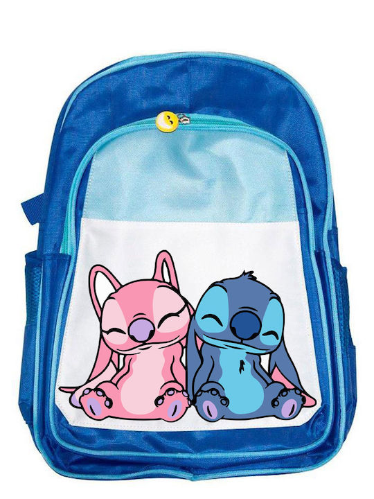 Детска Чанта Lilo & Stitch Синя 41x30x15см